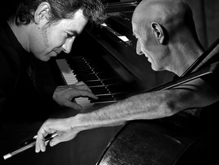 Franck Cottet Dumoulin (contrebasse) et Nicolas Hafner (piano)